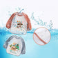 Long Sleeve Bibs HaimoBurg Machine Washable Waterproof Baby Bib 3 Pack 6-36 Months